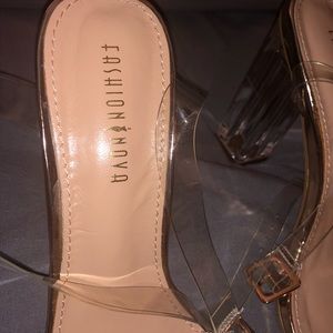 Fashion Nova Golden Slipper